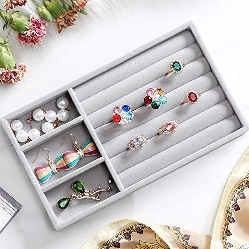 Velvet Jewel organiser Box(Set of 4)