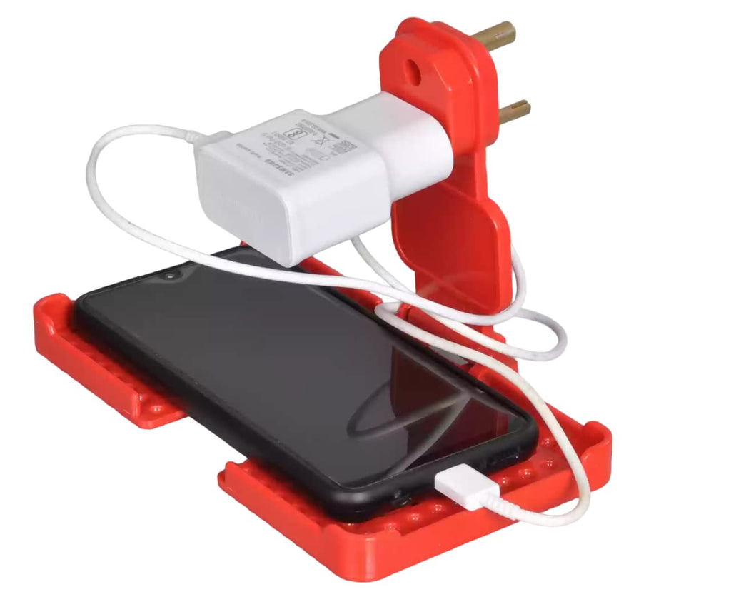 Lumix Digital Alarm Clock + Free Mobile Charging Stand