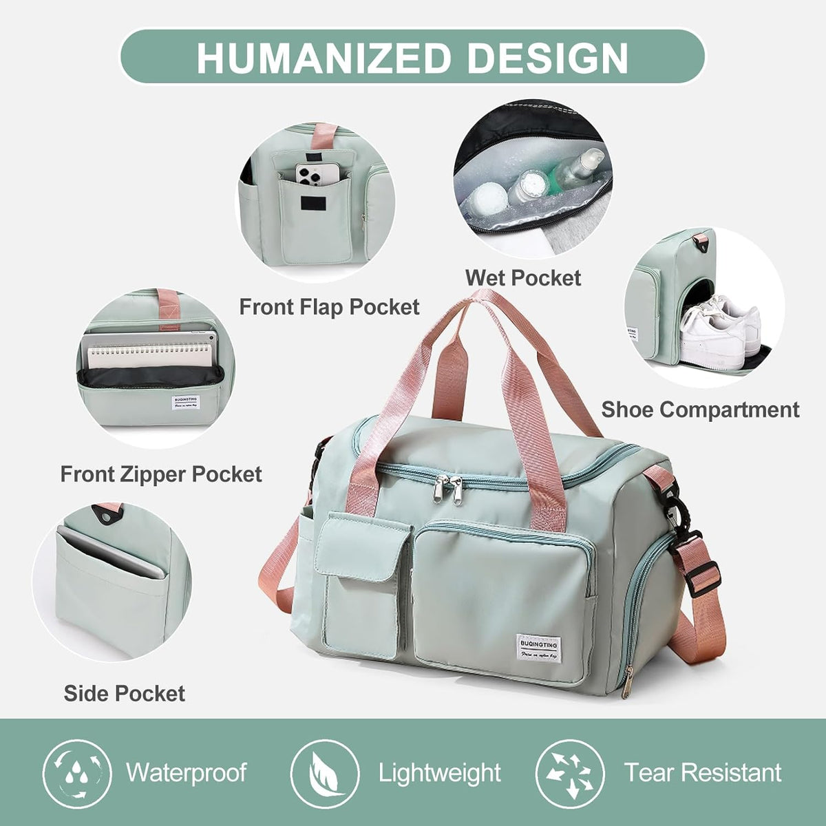 UrbanCarry Duffel Travel Bag for male & female